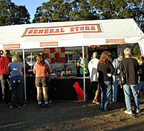 Festival foods, hamburgers, brats, and specialties to eat at Pick Your Own Pumpkins at Uncle Shucks Pumpkin Patch and Corn Maze, Alpharetta, Georgia, North East of Atlanta near Gainesville and Alpharetta.