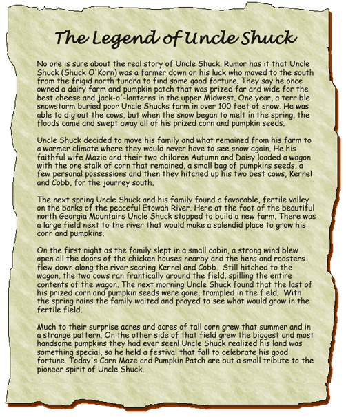 The Legend of Uncle Shuck