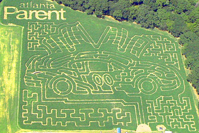Uncle Shuck's Corn Maze 2006, in Dawsonville, Georgia